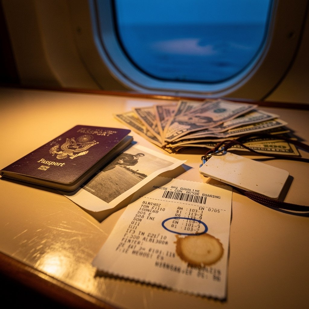 cruise documents cash port days