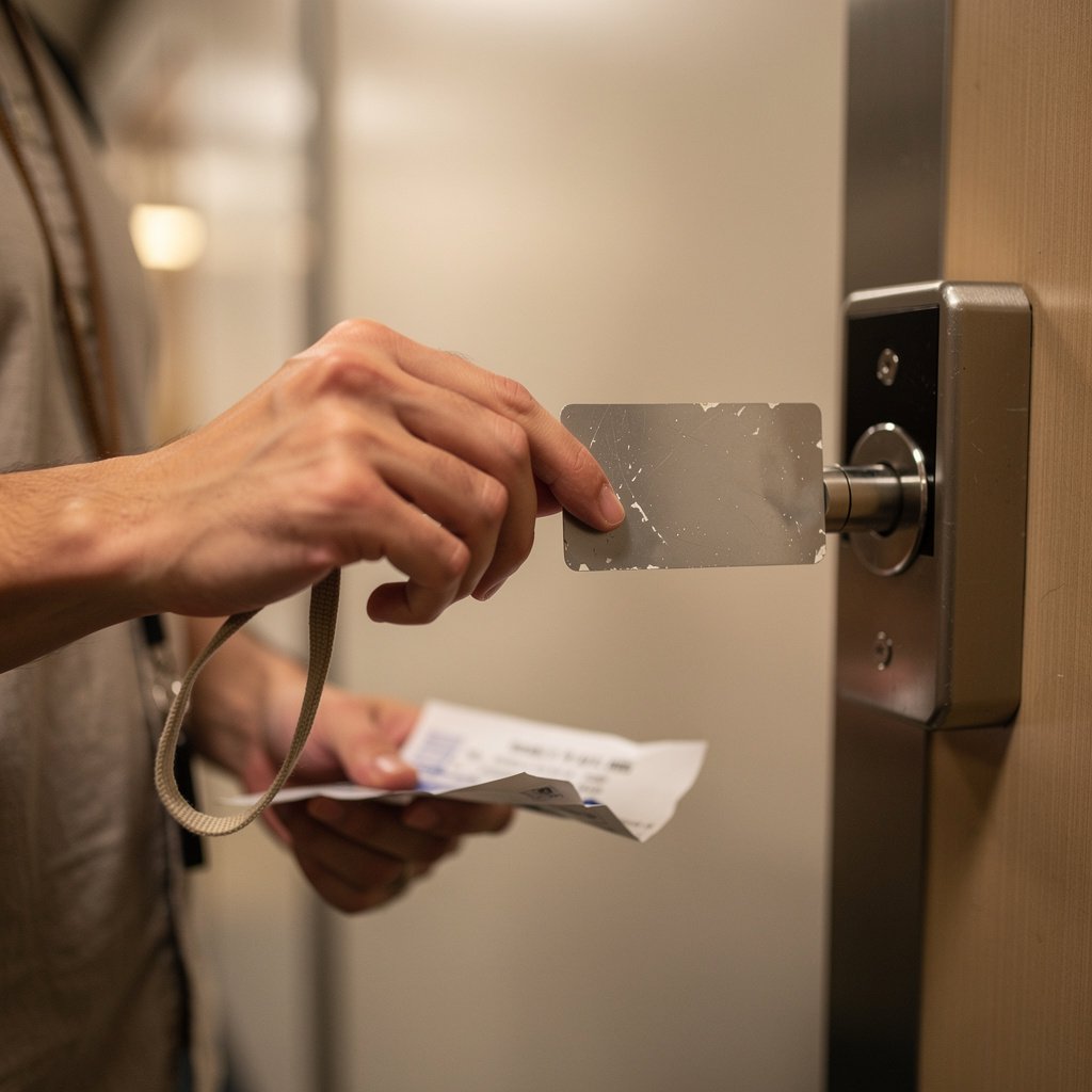 cruise keycard check-in detail