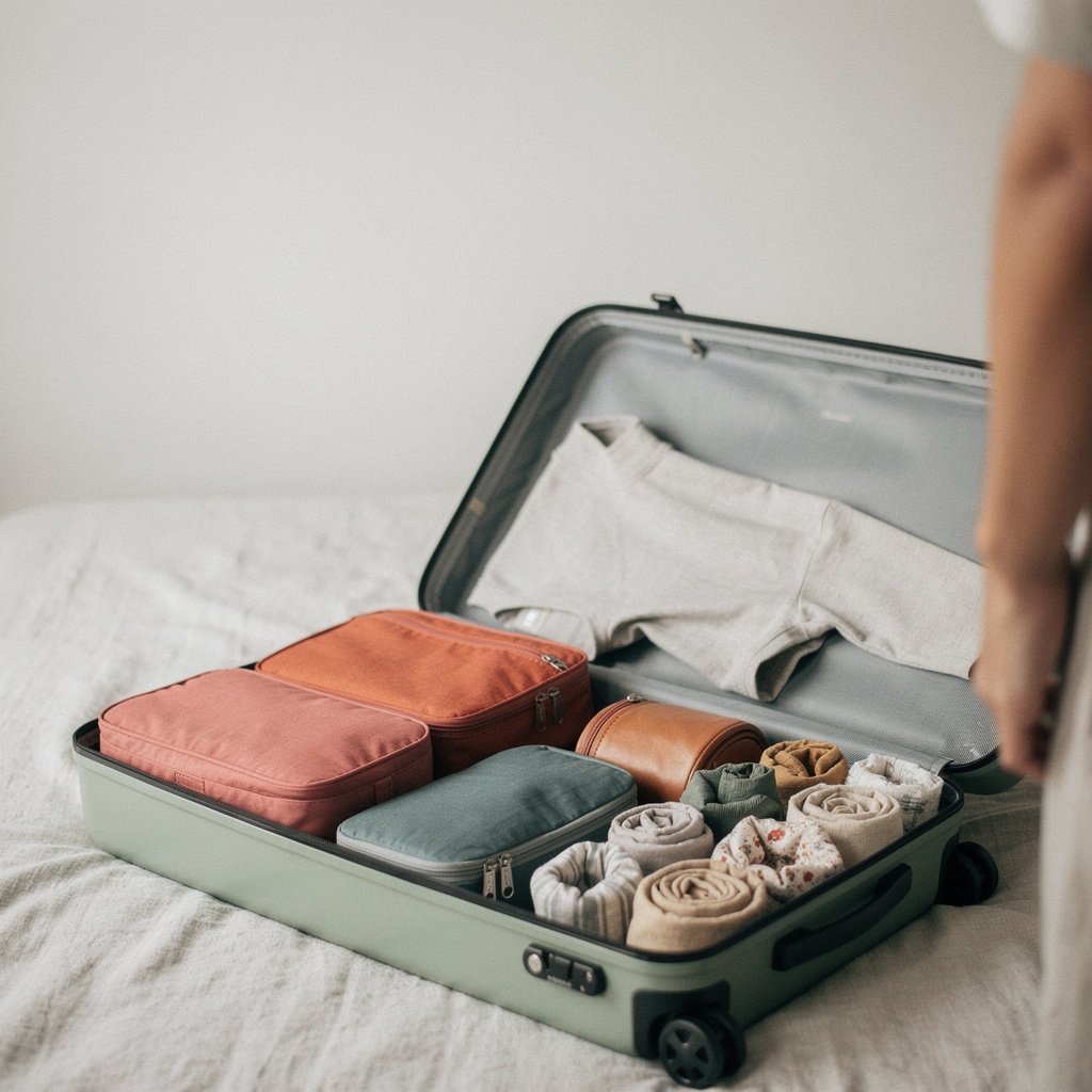 how to pack for a cruise packing cubes