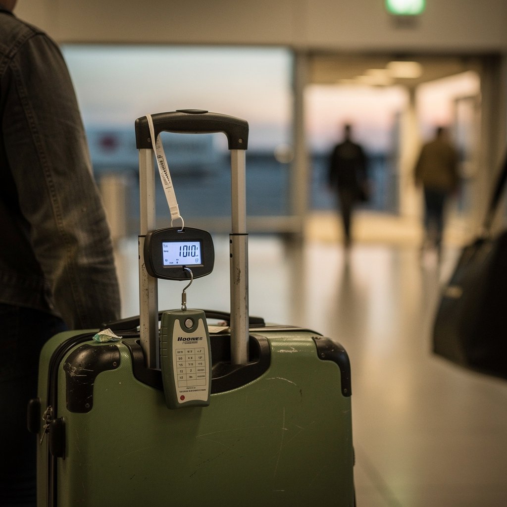 luggage scale cruise weight check